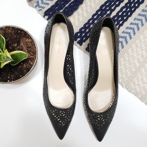 Nine West Shavar Leather Blend Dress Shoes